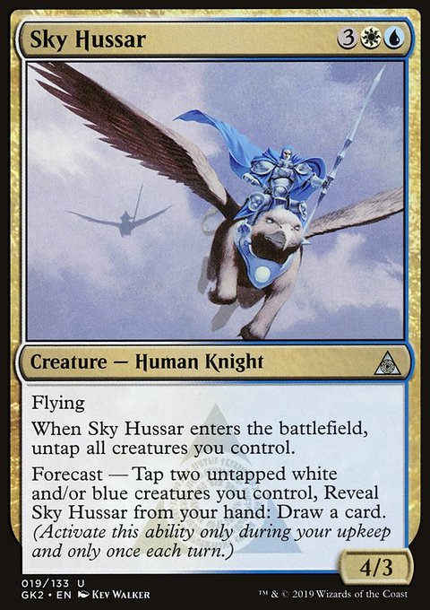 Sky Hussar, RNA Guild Kit #19, Magic: The Gathering card