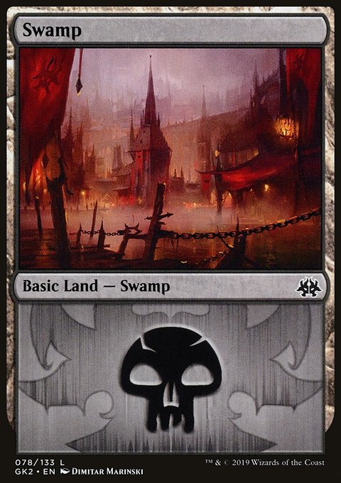 Swamp, RNA Guild Kit #78, Magic: The Gathering card