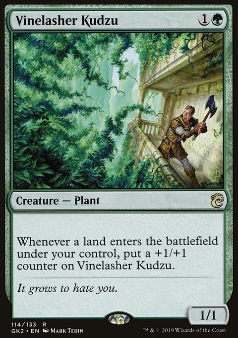 Vinelasher Kudzu, RNA Guild Kit #114, Magic: The Gathering card