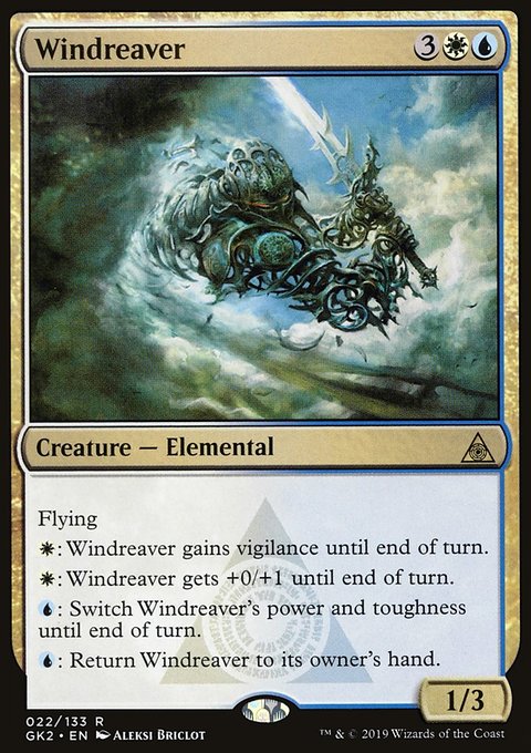 Windreaver, RNA Guild Kit #22, Magic: The Gathering card