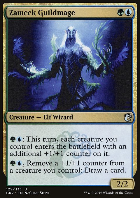 Zameck Guildmage, RNA Guild Kit #129, Magic: The Gathering card