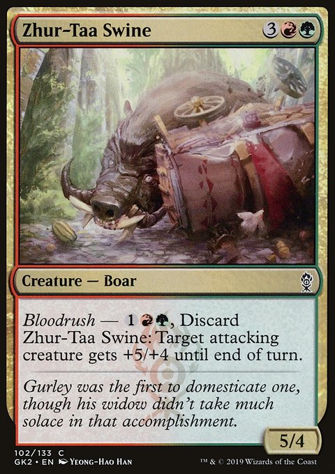 Zhur-Taa Swine, RNA Guild Kit #102, Magic: The Gathering card
