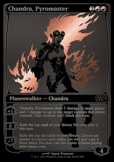 Chandra, Pyromaster, San Diego Comic-Con 2013 #132★, Magic: The Gathering card