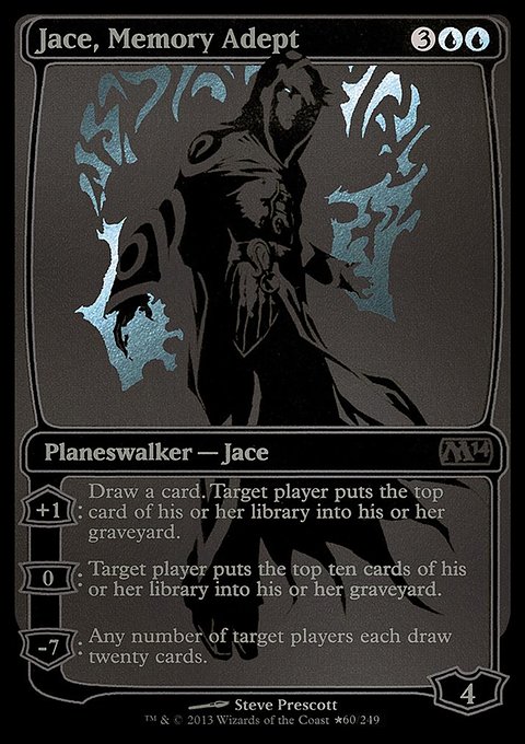 Jace, Memory Adept, San Diego Comic-Con 2013 #60★, Magic: The Gathering card