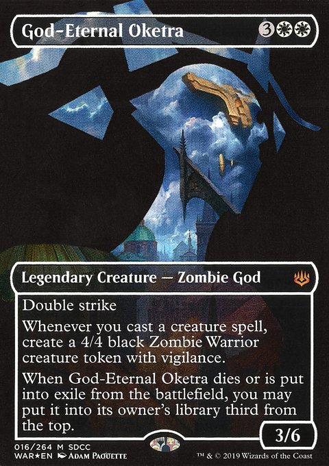 God-Eternal Oketra, San Diego Comic-Con 2019 #16, Magic: The Gathering card
