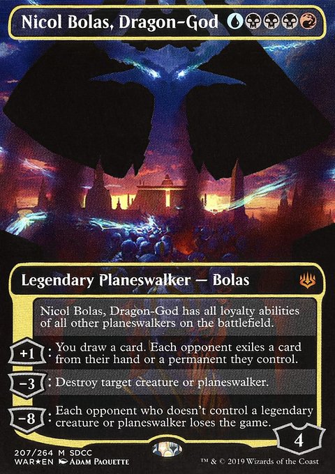 Nicol Bolas, Dragon-God, San Diego Comic-Con 2019 #207, Magic: The Gathering card