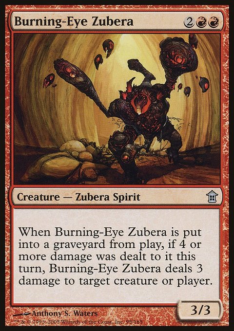 Burning-Eye Zubera, Saviors of Kamigawa #95, Magic: The Gathering card