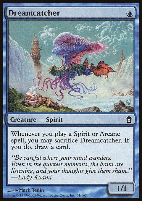 Dreamcatcher, Saviors of Kamigawa #34, Magic: The Gathering card
