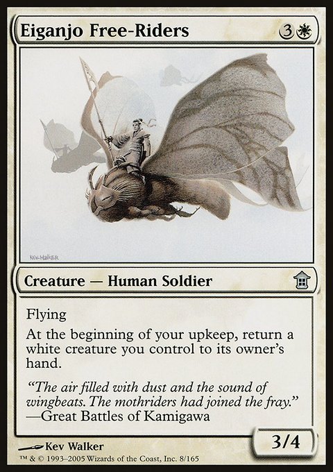 Eiganjo Free-Riders, Saviors of Kamigawa #8, Magic: The Gathering card