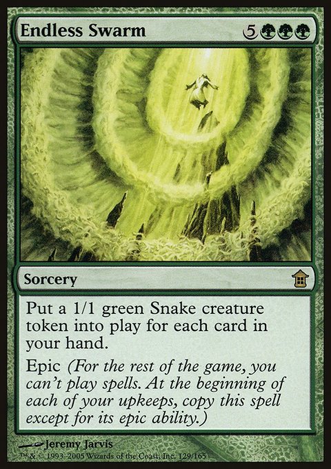 Endless Swarm, Saviors of Kamigawa #129, Magic: The Gathering card