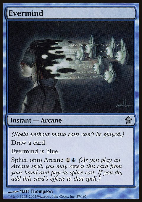 Evermind, Saviors of Kamigawa #37, Magic: The Gathering card