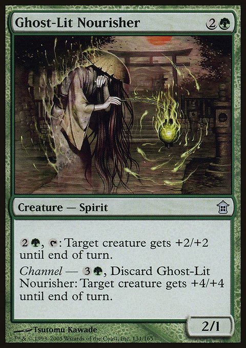 Ghost-Lit Nourisher, Saviors of Kamigawa #131, Magic: The Gathering card