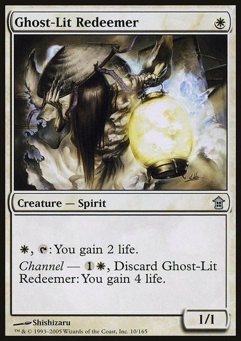 Ghost-Lit Redeemer, Saviors of Kamigawa #10, Magic: The Gathering card