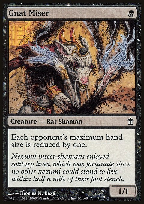 Gnat Miser, Saviors of Kamigawa #70, Magic: The Gathering card