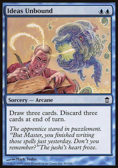 Ideas Unbound, Saviors of Kamigawa #40, Magic: The Gathering card