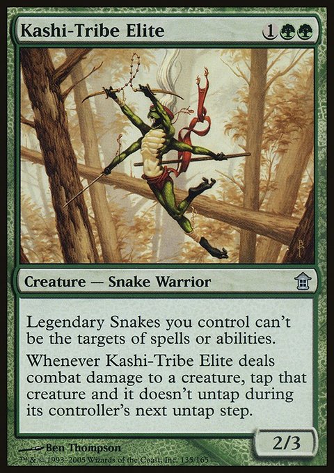 Kashi-Tribe Elite, Saviors of Kamigawa #135, Magic: The Gathering card