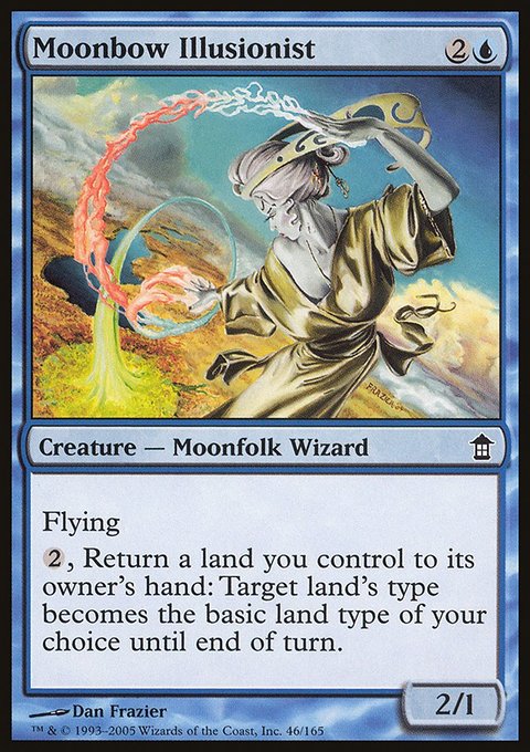 Moonbow Illusionist, Saviors of Kamigawa #46, Magic: The Gathering card