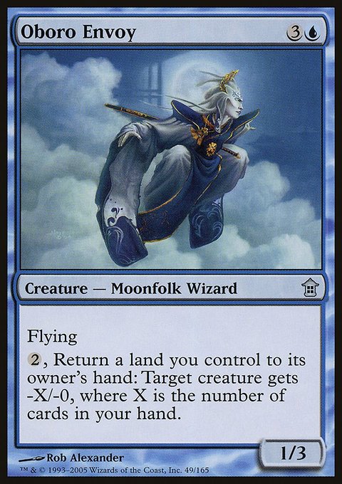 Oboro Envoy, Saviors of Kamigawa #49, Magic: The Gathering card