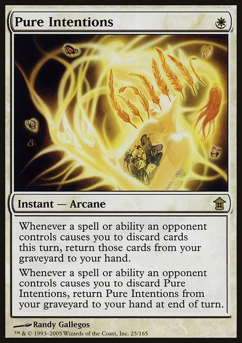 Pure Intentions, Saviors of Kamigawa #25, Magic: The Gathering card