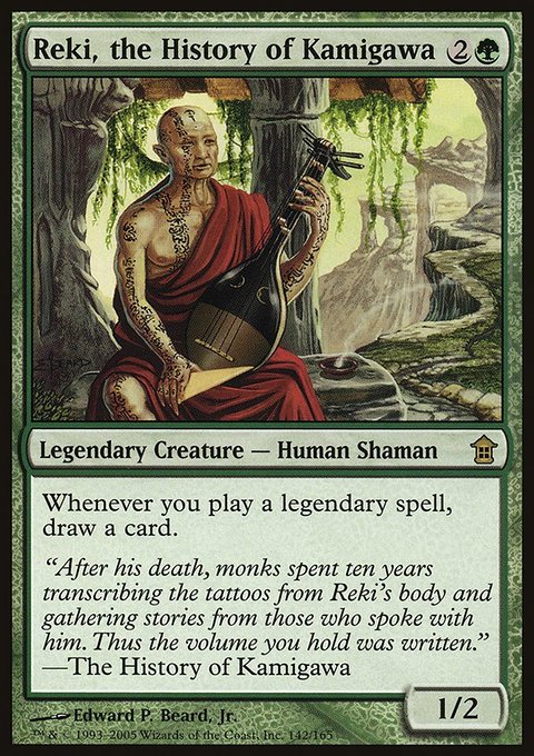Reki, the History of Kamigawa, Saviors of Kamigawa #142, Magic: The Gathering card