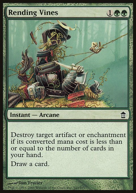 Rending Vines, Saviors of Kamigawa #143, Magic: The Gathering card