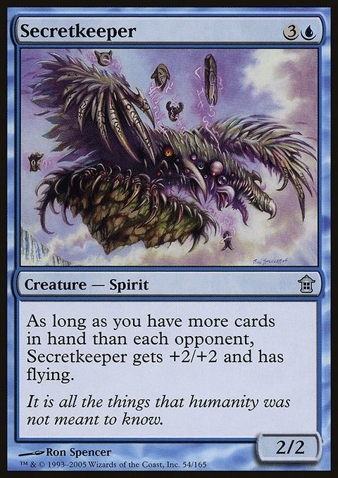 Secretkeeper, Saviors of Kamigawa #54, Magic: The Gathering card