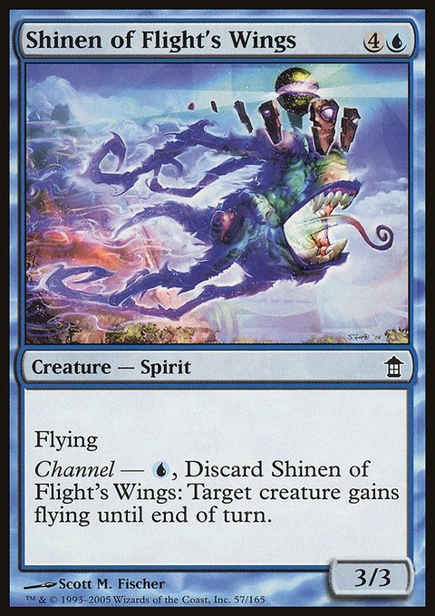 Shinen of Flight's Wings, Saviors of Kamigawa #57, Magic: The Gathering card