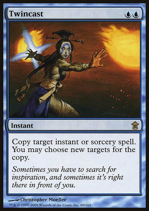 Twincast, Saviors of Kamigawa #60, Magic: The Gathering card