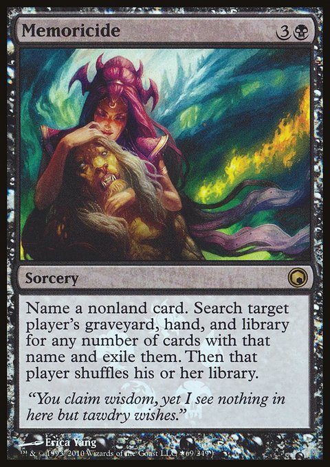 Memoricide, Scars of Mirrodin Promos #69★, Magic: The Gathering card