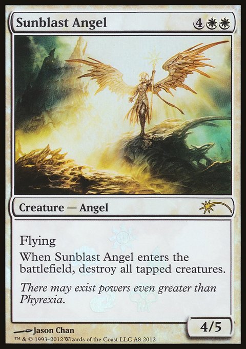 Sunblast Angel, Scars of Mirrodin Promos #A8, Magic: The Gathering card