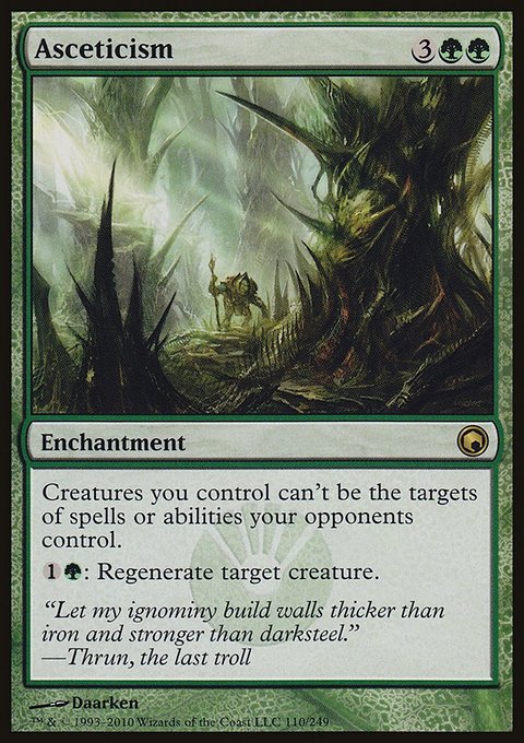 Asceticism, Scars of Mirrodin #110, Magic: The Gathering card