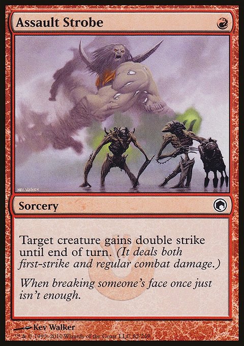Assault Strobe, Scars of Mirrodin #82, Magic: The Gathering card