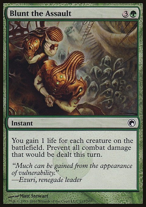 Blunt the Assault, Scars of Mirrodin #113, Magic: The Gathering card