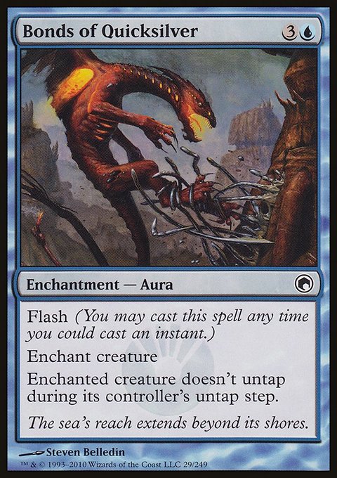 Bonds of Quicksilver, Scars of Mirrodin #29, Magic: The Gathering card