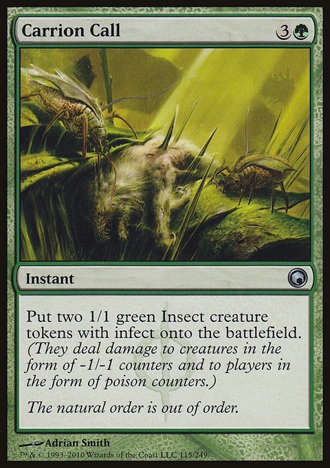 Carrion Call, Scars of Mirrodin #115, Magic: The Gathering card