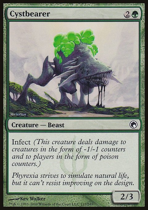 Cystbearer, Scars of Mirrodin #117, Magic: The Gathering card