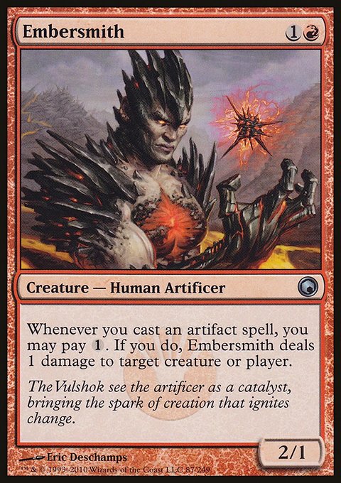Embersmith, Scars of Mirrodin #87, Magic: The Gathering card