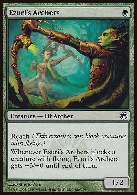 Ezuri's Archers, Scars of Mirrodin #120, Magic: The Gathering card