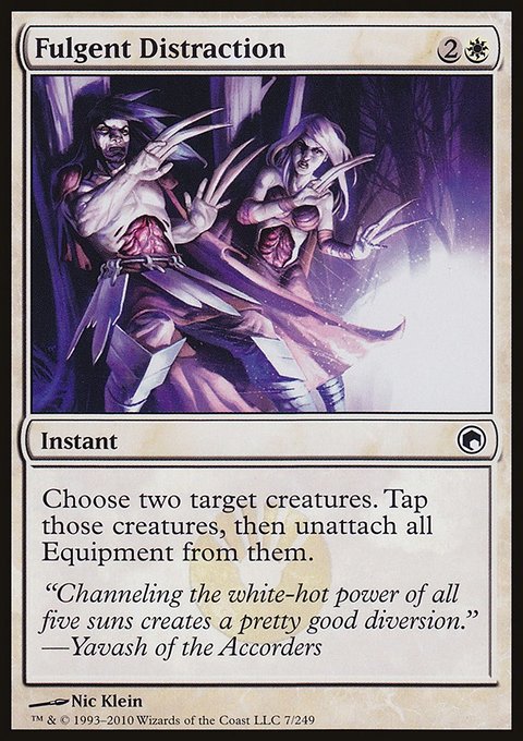 Fulgent Distraction, Scars of Mirrodin #7, Magic: The Gathering card