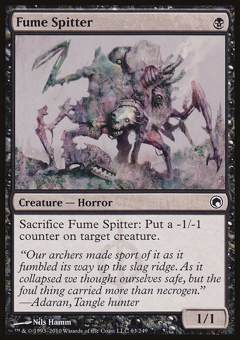 Fume Spitter, Scars of Mirrodin #63, Magic: The Gathering card