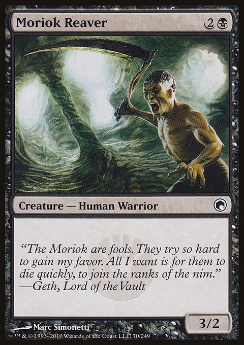 Moriok Reaver, Scars of Mirrodin #70, Magic: The Gathering card