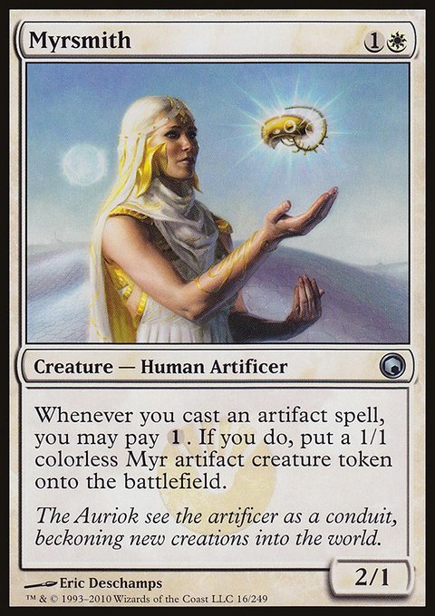 Myrsmith, Scars of Mirrodin #16, Magic: The Gathering card