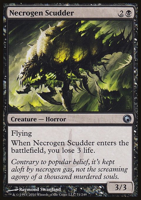 Necrogen Scudder, Scars of Mirrodin #71, Magic: The Gathering card