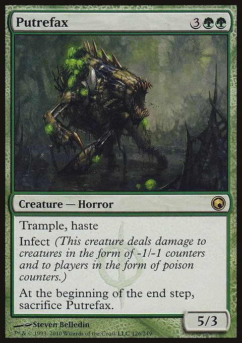 Putrefax, Scars of Mirrodin #126, Magic: The Gathering card