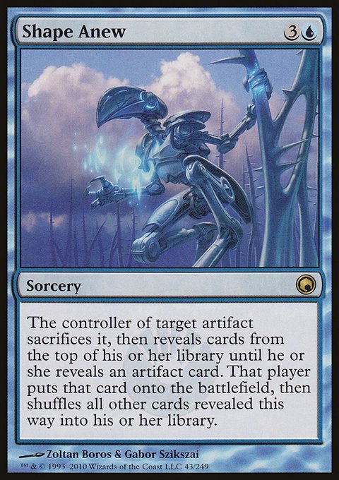 Shape Anew, Scars of Mirrodin #43, Magic: The Gathering card