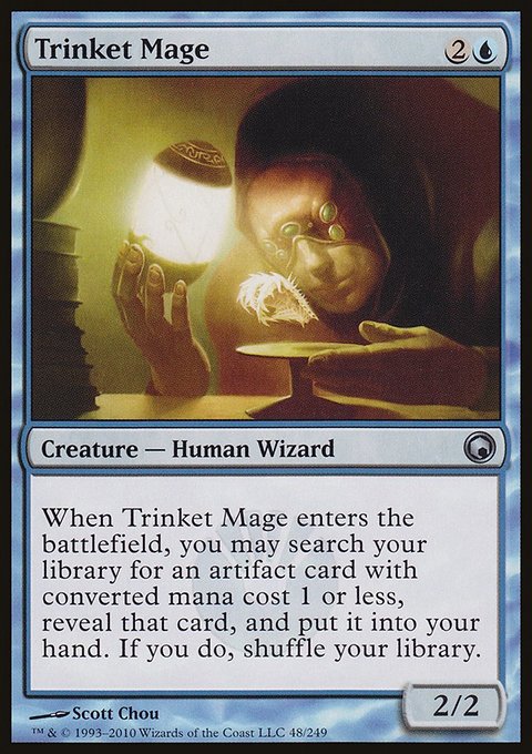 Trinket Mage, Scars of Mirrodin #48, Magic: The Gathering card