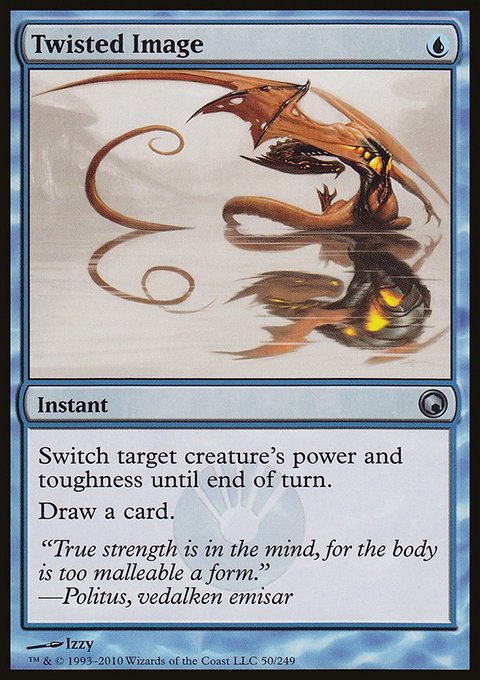 Twisted Image, Scars of Mirrodin #50, Magic: The Gathering card