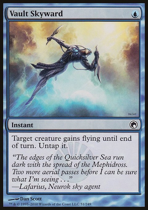 Vault Skyward, Scars of Mirrodin #51, Magic: The Gathering card