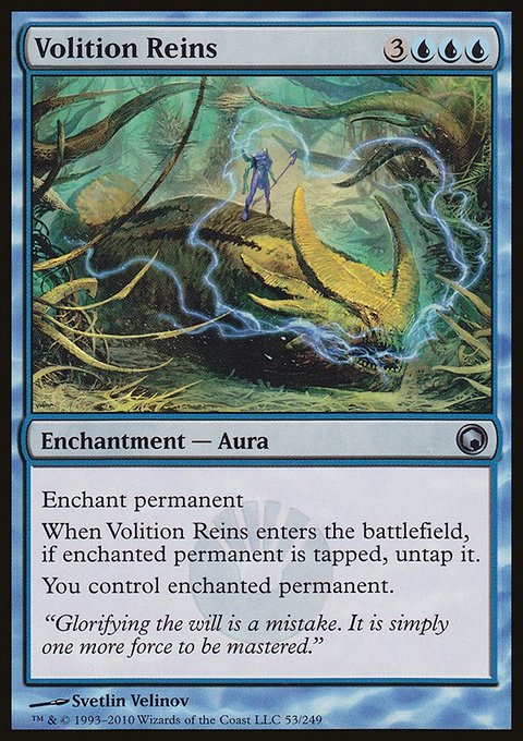 Volition Reins, Scars of Mirrodin #53, Magic: The Gathering card