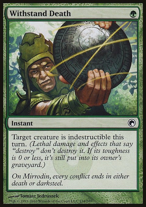 Withstand Death, Scars of Mirrodin #134, Magic: The Gathering card